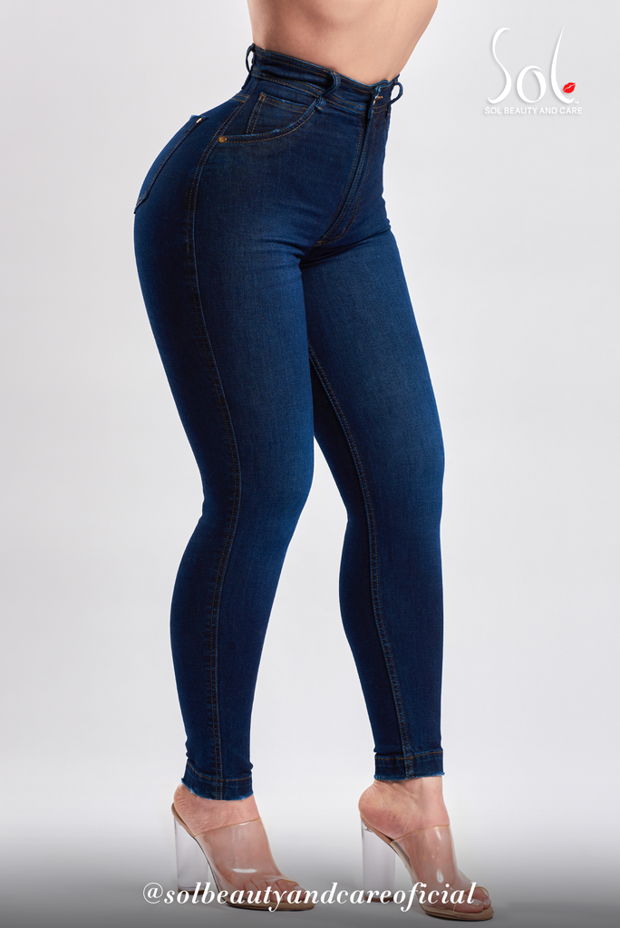 Blue Pearl Push Up Jeans
