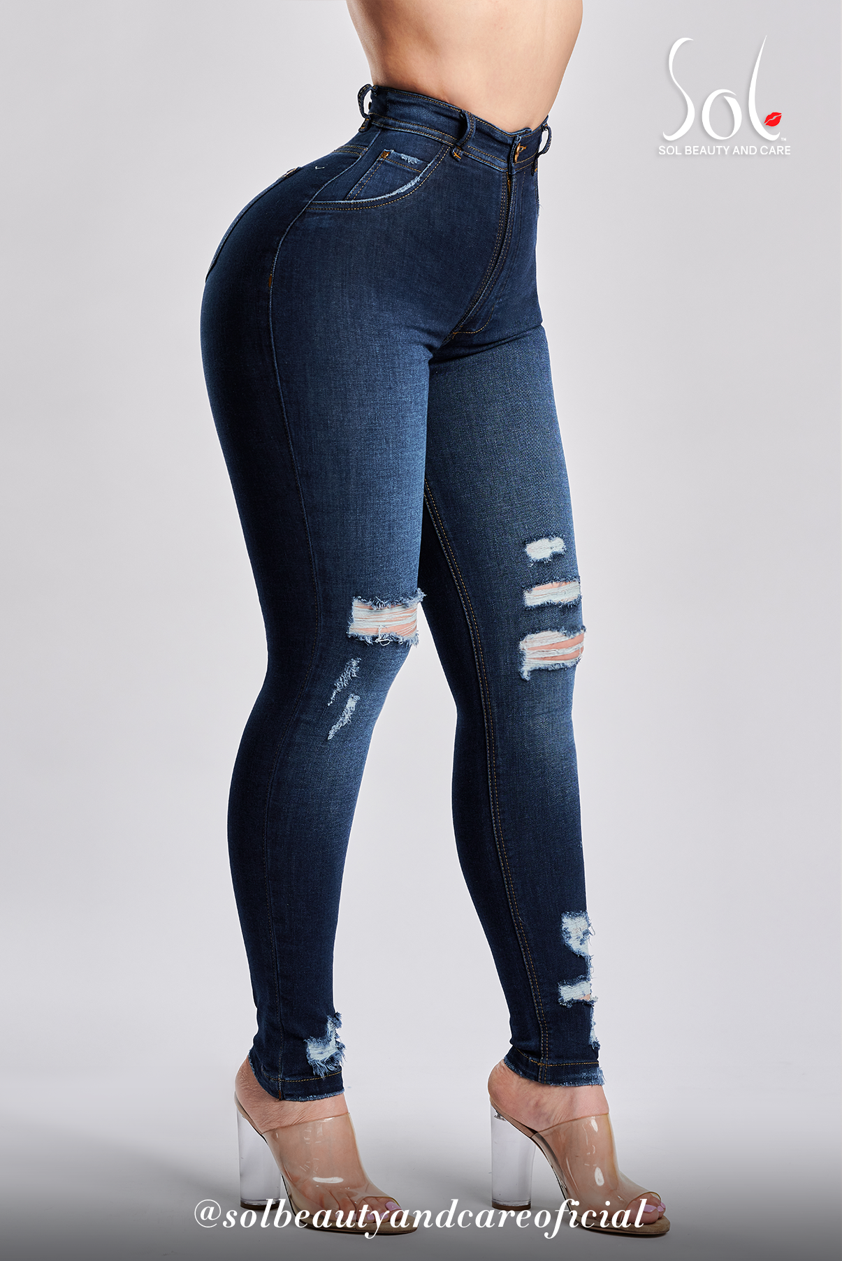 Jeans Fancy Dark Blue