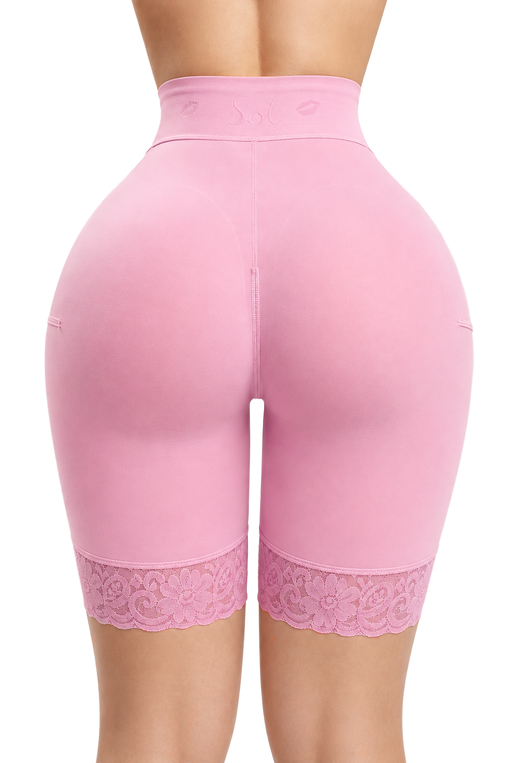 Invisible Mermaid Short High Rise Zipper