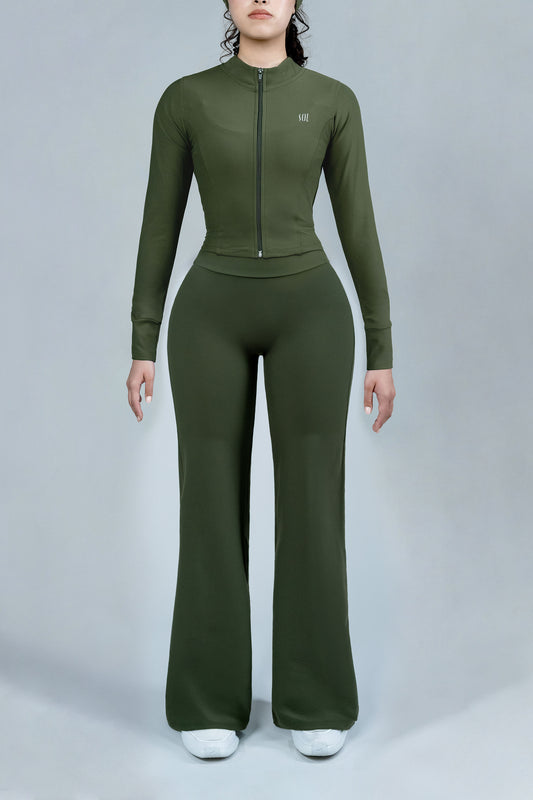 Set ShapePRO Sherlyn Bota Ancha Verde Olivo