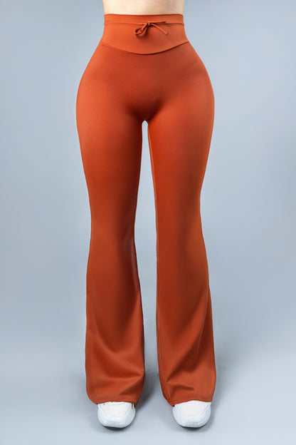 Yoga Leggins ShapePRO Denisse Flared Orange