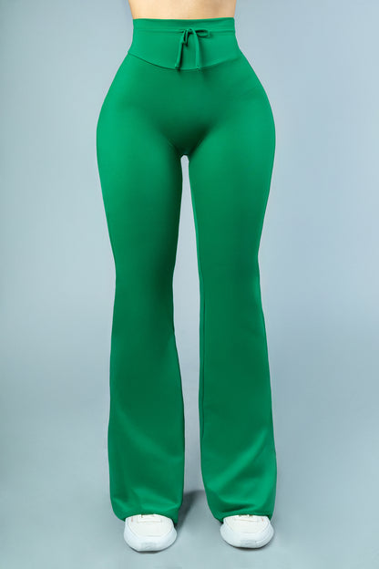 Yoga Leggins ShapePRO Denisse Flared Green