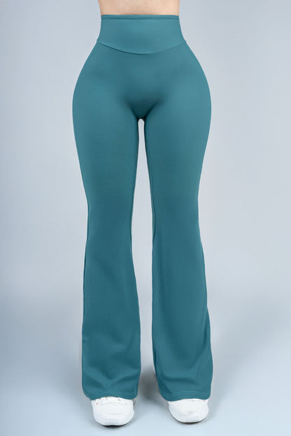 Yoga Leggins ShapePRO Sherlyn Flared Ocean Blue