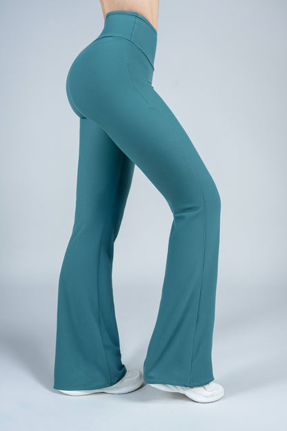 Yoga Leggins ShapePRO Sherlyn Flared Ocean Blue