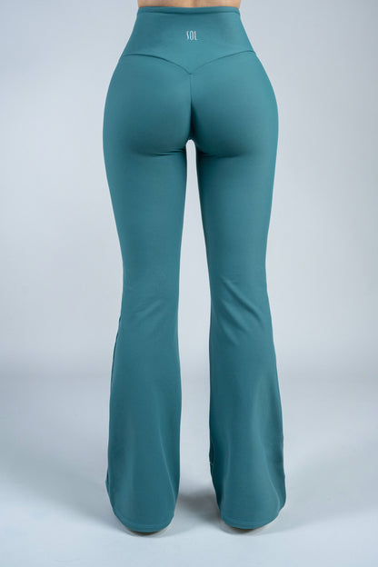 Yoga Leggins ShapePRO Sherlyn Flared Ocean Blue