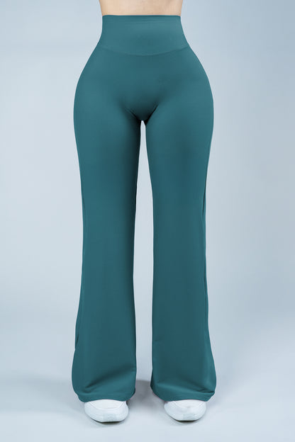 Yoga Leggins ShapePRO Sherlyn Bota Ancha Azul Oceano