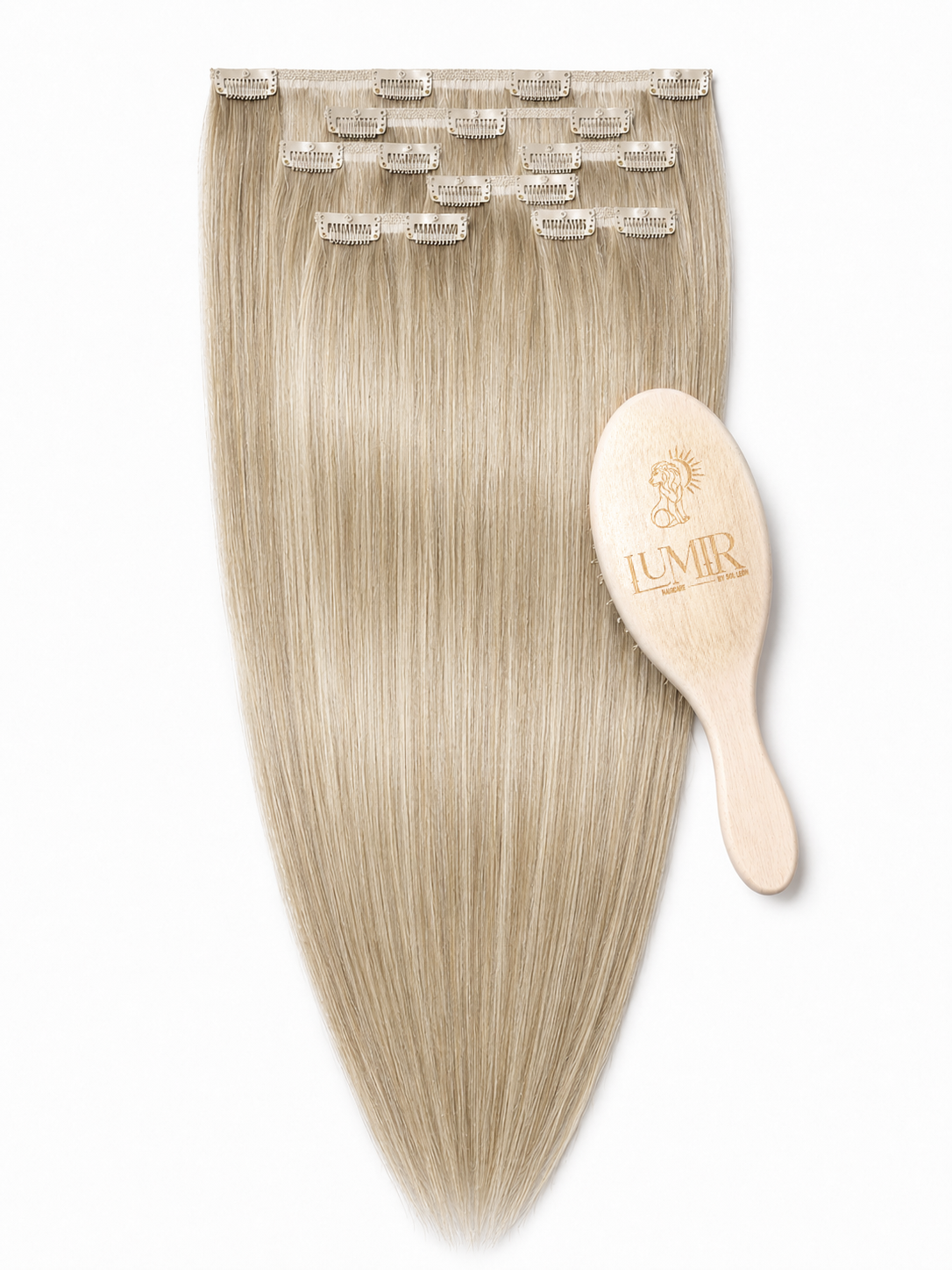 Invisible Clip-In Hair Extension Technique