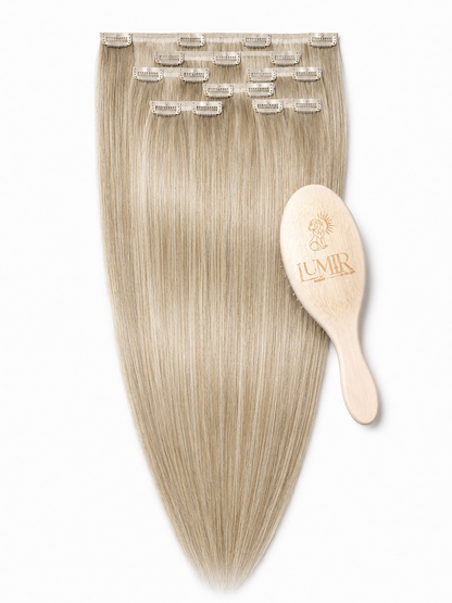 Invisible Clip-In Hair Extension Technique