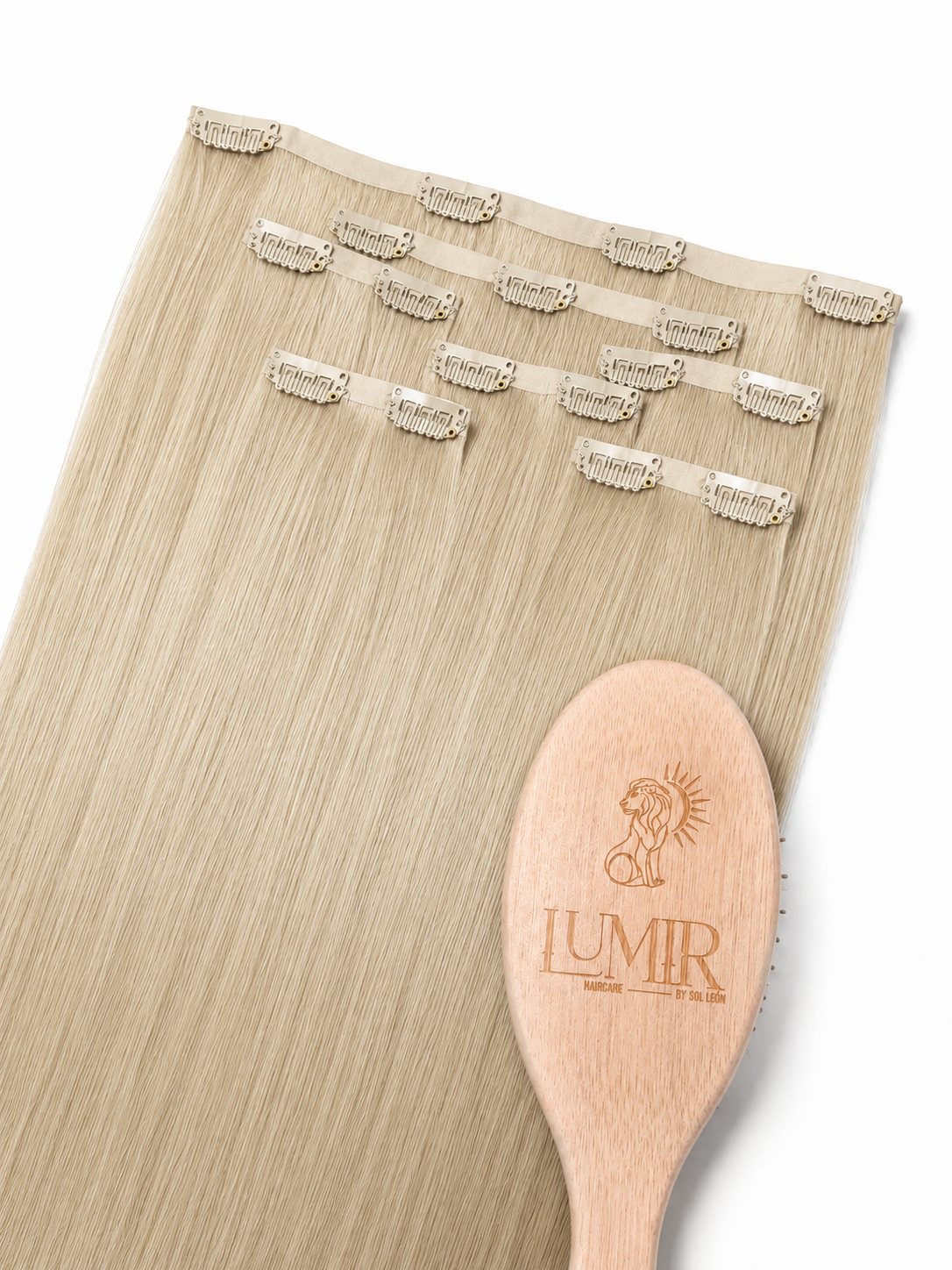 Invisible Clip-In Hair Extension Technique
