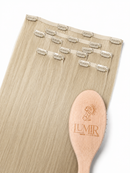 Invisible Clip-In Hair Extension Technique