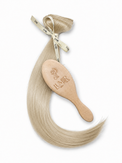 Invisible Clip-In Hair Extension Technique