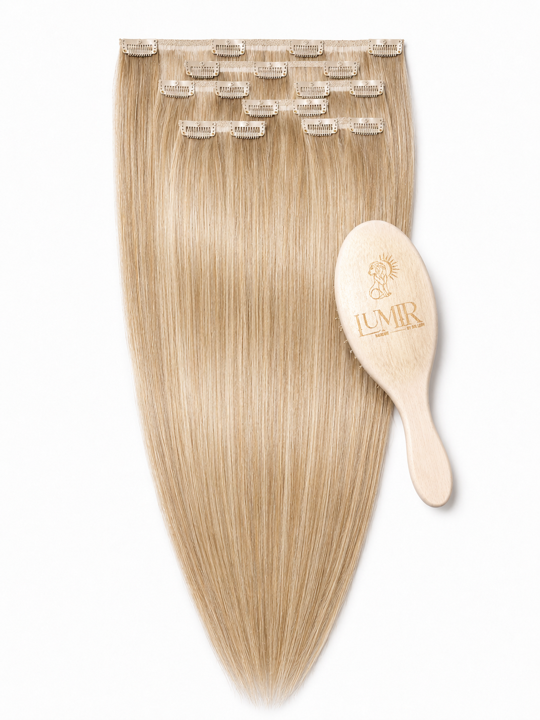 Invisible Clip-In Hair Extension Technique