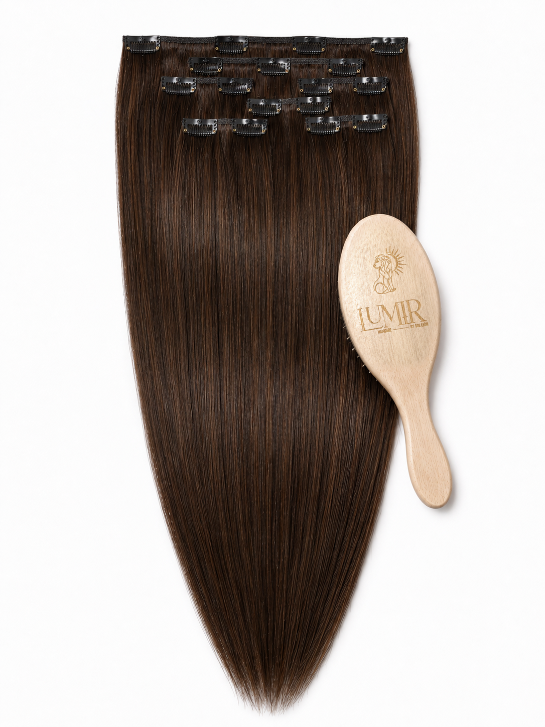 Invisible Clip-In Hair Extension Technique