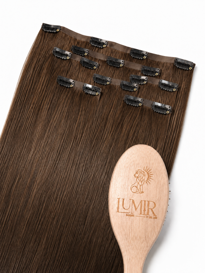Invisible Clip-In Hair Extension Technique