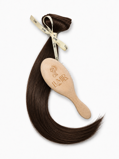 Invisible Clip-In Hair Extension Technique