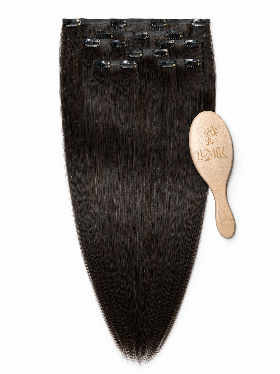 Invisible Clip-In Hair Extension Technique