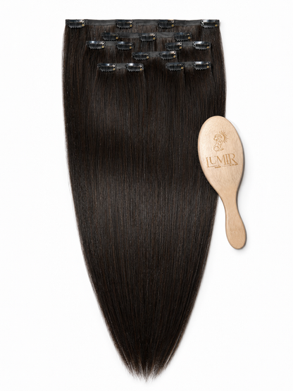 Invisible Clip-In Hair Extension Technique