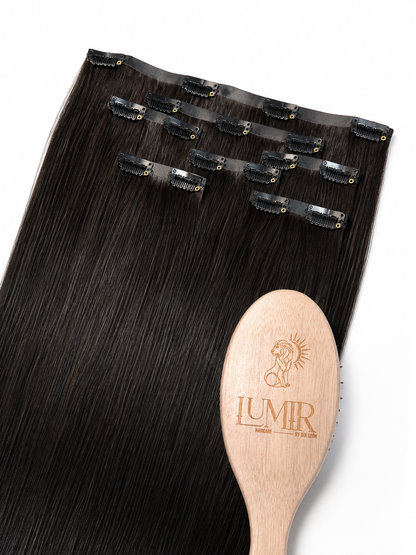 Invisible Clip-In Hair Extension Technique