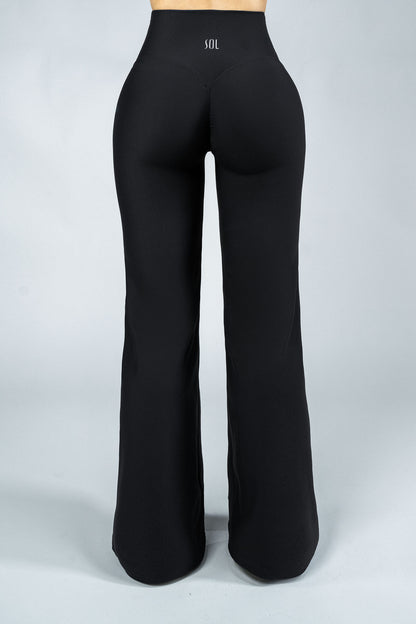 Yoga Leggins ShapePRO Sherlyn Bota Ancha Negro